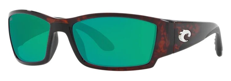 Costa Cobrina Sunglasses - Tortoise w/ Green Mirror Lens - Pacific Flyway Supplies