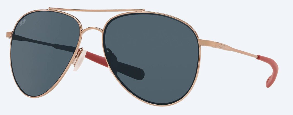 Costa Cook- Rose Gold w/ Gray Polarized 580P Lens - Pacific Flyway Supplies