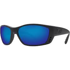 Costa Fisch Sunglasses - Blackout w/ blue Lens - Pacific Flyway Supplies