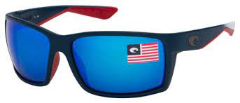 Costa Freedom Series Reefton- Matte Freedom fade w/ Blue Lightwave Glass - Pacific Flyway Supplies