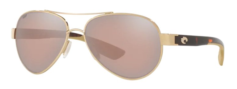 Costa Loreto Sunglasses - Rose Gold w/ Copper Lens - Pacific Flyway Supplies