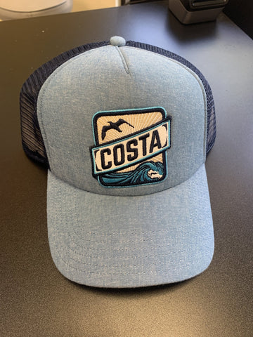 Costa Patch Denim Hat - Pacific Flyway Supplies