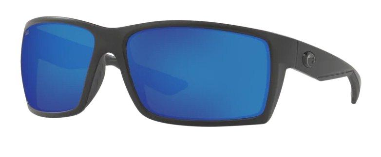 Costa Reefton Sunglasses - Blackout with Blue Lens - Pacific Flyway Supplies