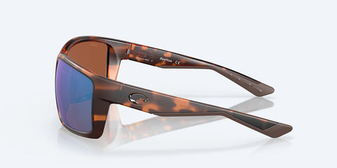 Costa Reefton Sunglasses - Retro Tortoise w/ Green Lens - Pacific Flyway Supplies