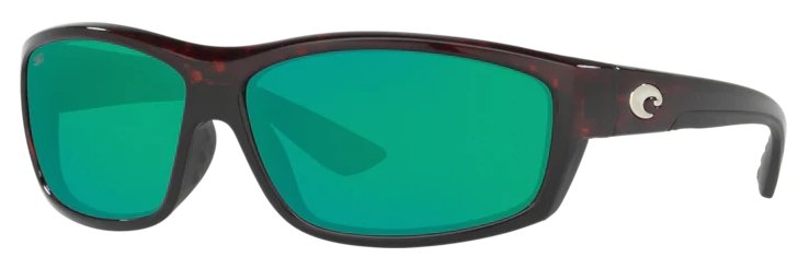 Costa Saltbreak Sunglasses - Tortoise w/ Green Mirror Lens - Pacific Flyway Supplies
