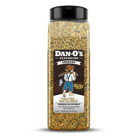 Dan-O's Seasoning - Dan-O's Crunchy Seasoning - Large Bottle - Pacific Flyway Supplies