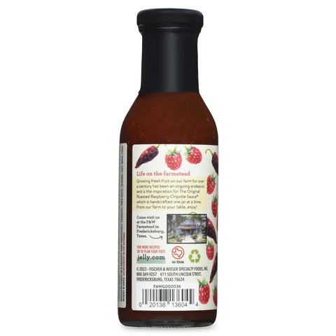 Fischer & Wieser - The Original Roasted Raspberry Chipotle Sauce 15.75 oz. - Pacific Flyway Supplies