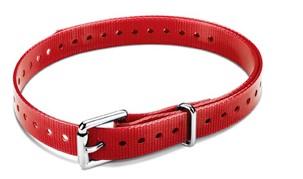 Garmin 3/4-inch Collar Straps- Red Roller Buckle - Pacific Flyway Supplies