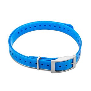 Garmin 3/4-inch Collar Straps - Roller Buckle blue - Pacific Flyway Supplies