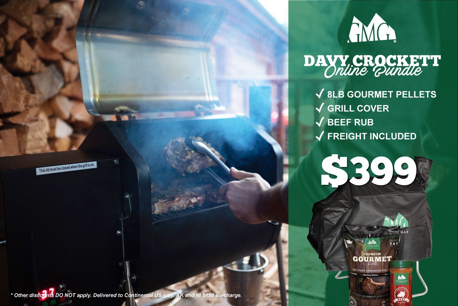 Green Mountain Grills Davy Crockett Ultimate Package - Pacific Flyway Supplies