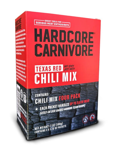 Hardcore Carnivore Chili Mix - 4 pack box - Pacific Flyway Supplies
