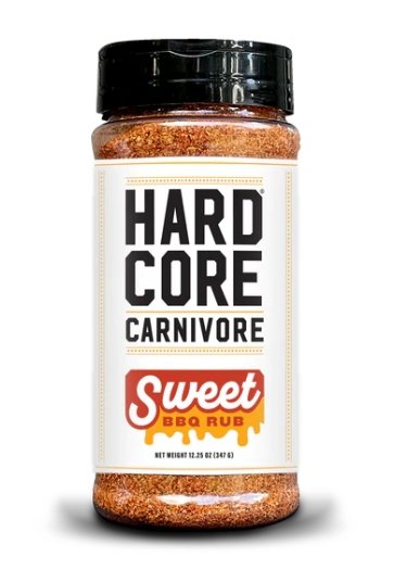 Hardcore Carnivore Sweet BBQ Shaker Jar - Pacific Flyway Supplies