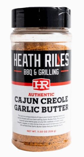 Heath Riles BBQ - Cajun Creole Garlic Butter Rub - Pacific Flyway Supplies