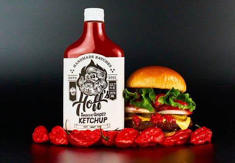 Hoff & Pepper - Smoken Ghost Ketchup - Hoff's Spicy Ketchup - Pacific Flyway Supplies