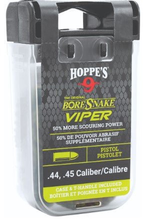 Hoppes BoreSnake Viper Den 44/45 Cal Pistol Bronze Brush - Pacific Flyway Supplies