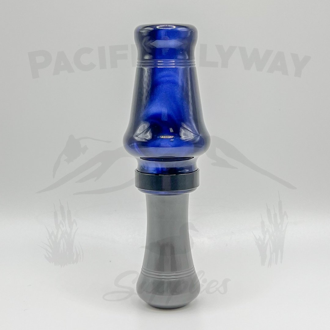 J. J. Lares Magnum Hen - Polished DS Blue Pearl Black Band Polished Gray - Pacific Flyway Supplies