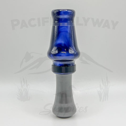 J. J. Lares Magnum Hen - Polished DS Blue Pearl Black Band Polished Gray - Pacific Flyway Supplies