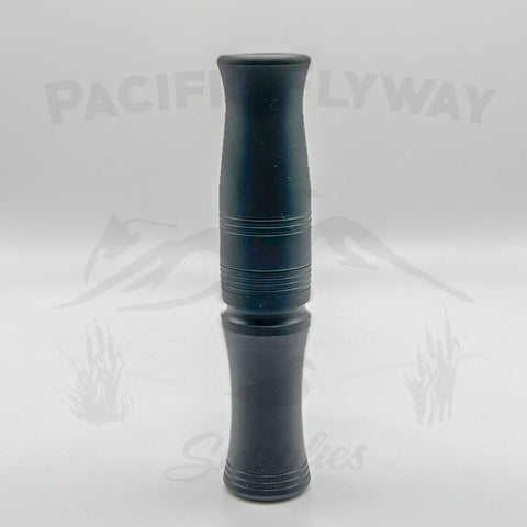 J. J. Lares Specklebelly Goose Call - Matte Black Matte Black Band - Pacific Flyway Supplies