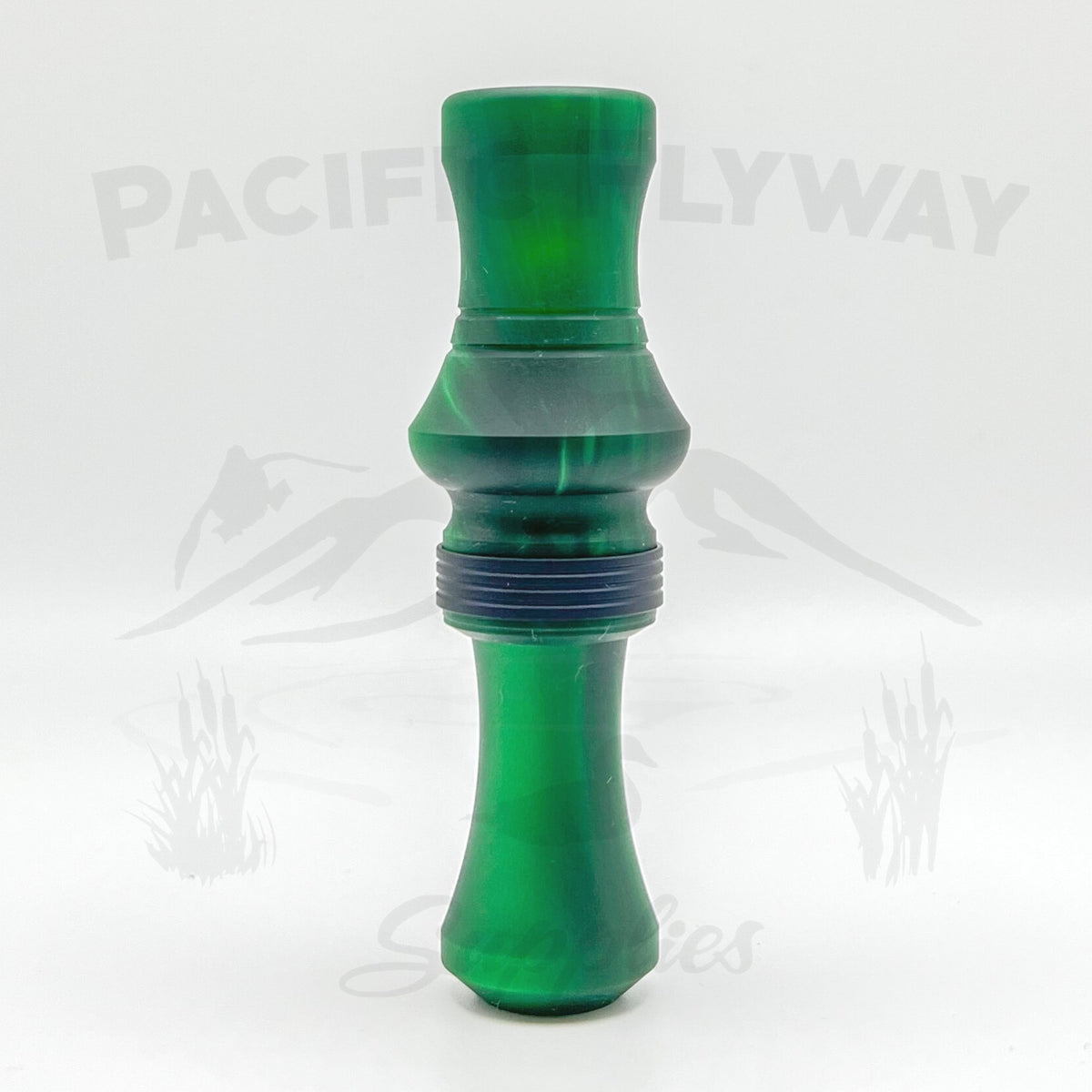 J. J. Lares T-1 Duck Call - Green Pearl Matte Black Band - Pacific Flyway Supplies