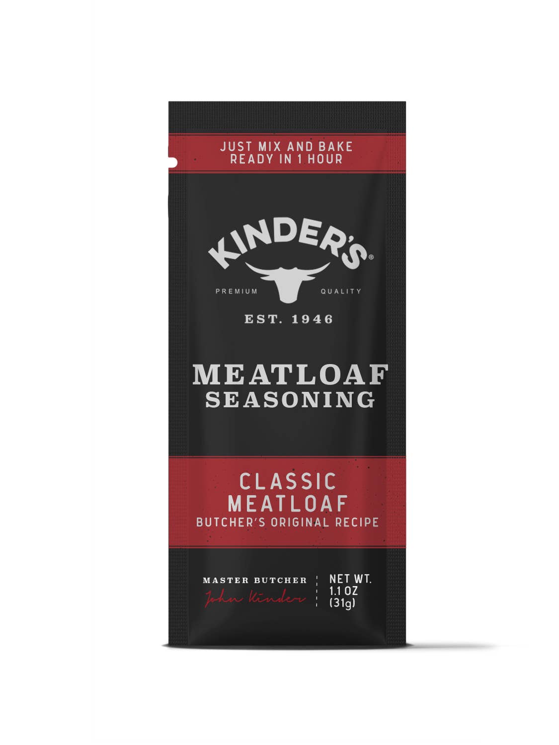 Kinder's Sauces & Seasonings - Classic Meatloaf 1.1oz - Pacific Flyway Supplies
