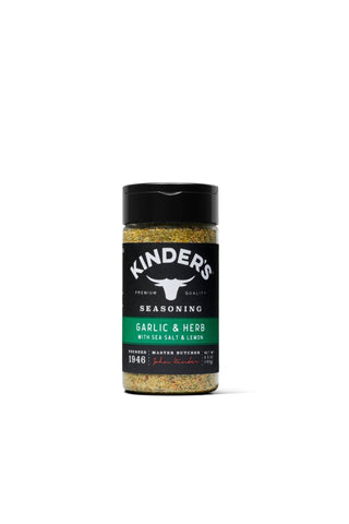 Kinder's Sauces & Seasonings - Garlic & Her with Lemon & Sea Salt 5.5oz - Pacific Flyway Supplies