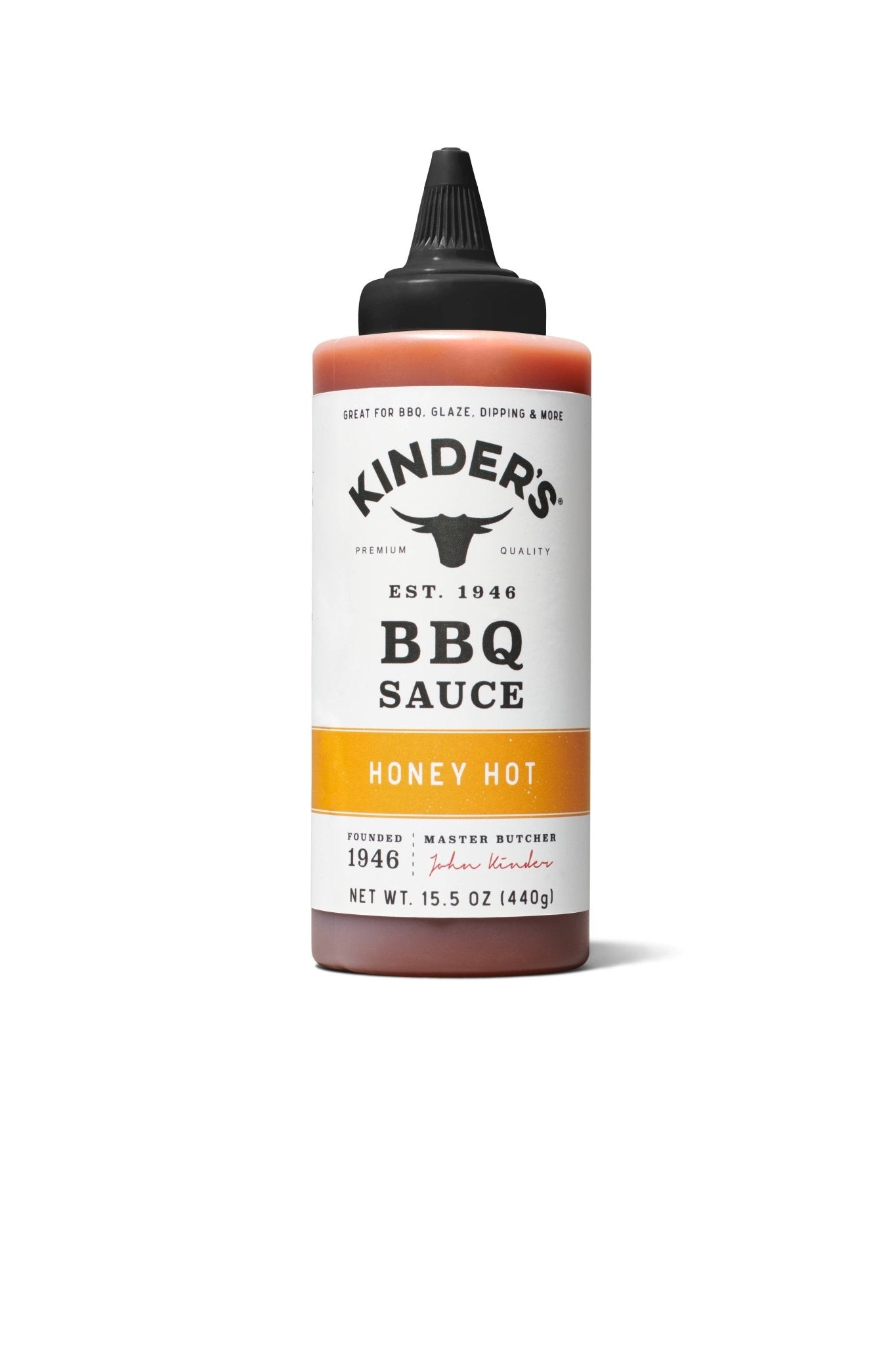 Kinder's Sauces & Seasonings - Honey Hot BBQ Sauce 15.5oz - Pacific Flyway Supplies