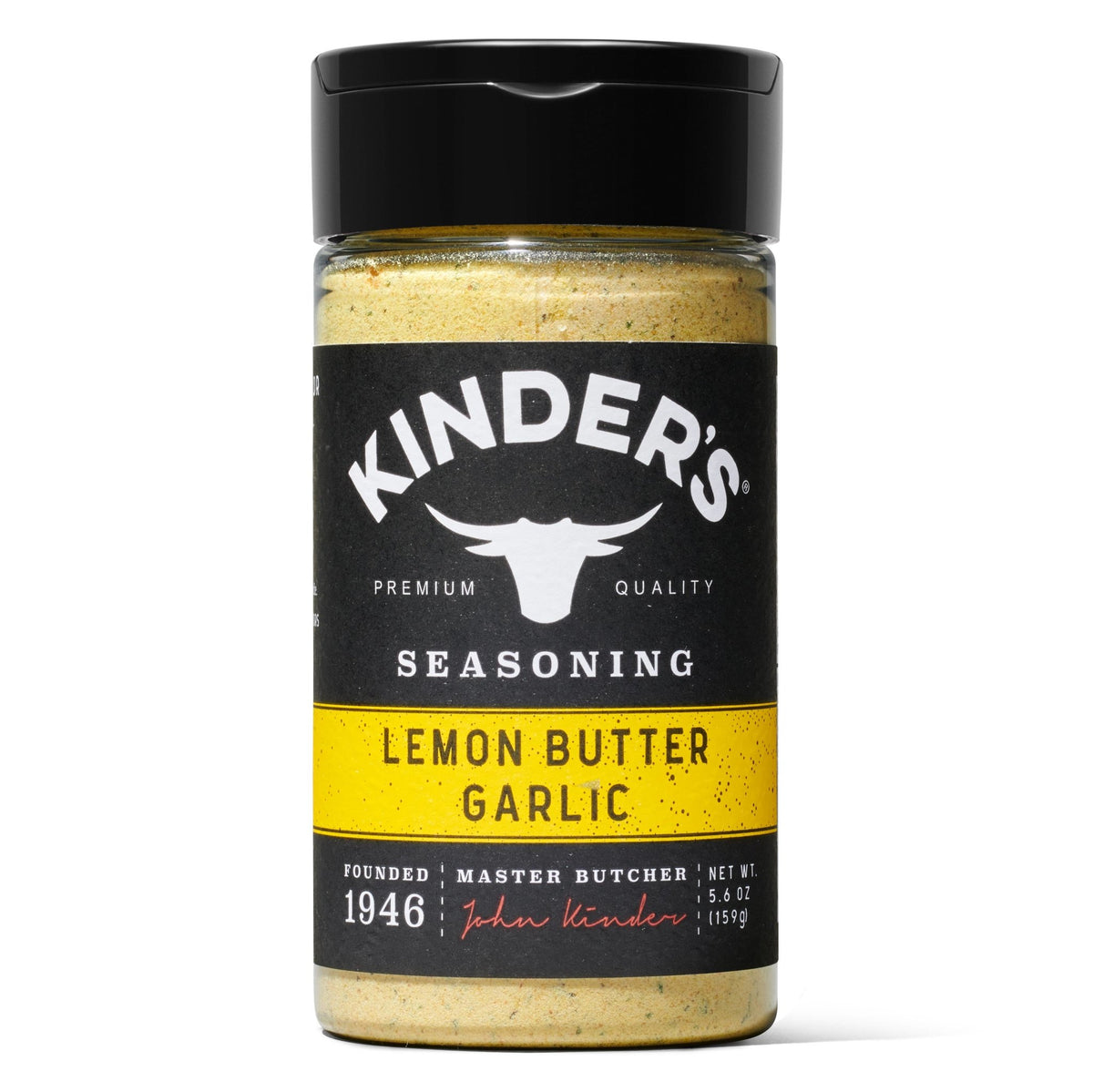 Kinder's Sauces & Seasonings - Lemon Butter Garlic Seasoning 5.6oz - Pacific Flyway Supplies