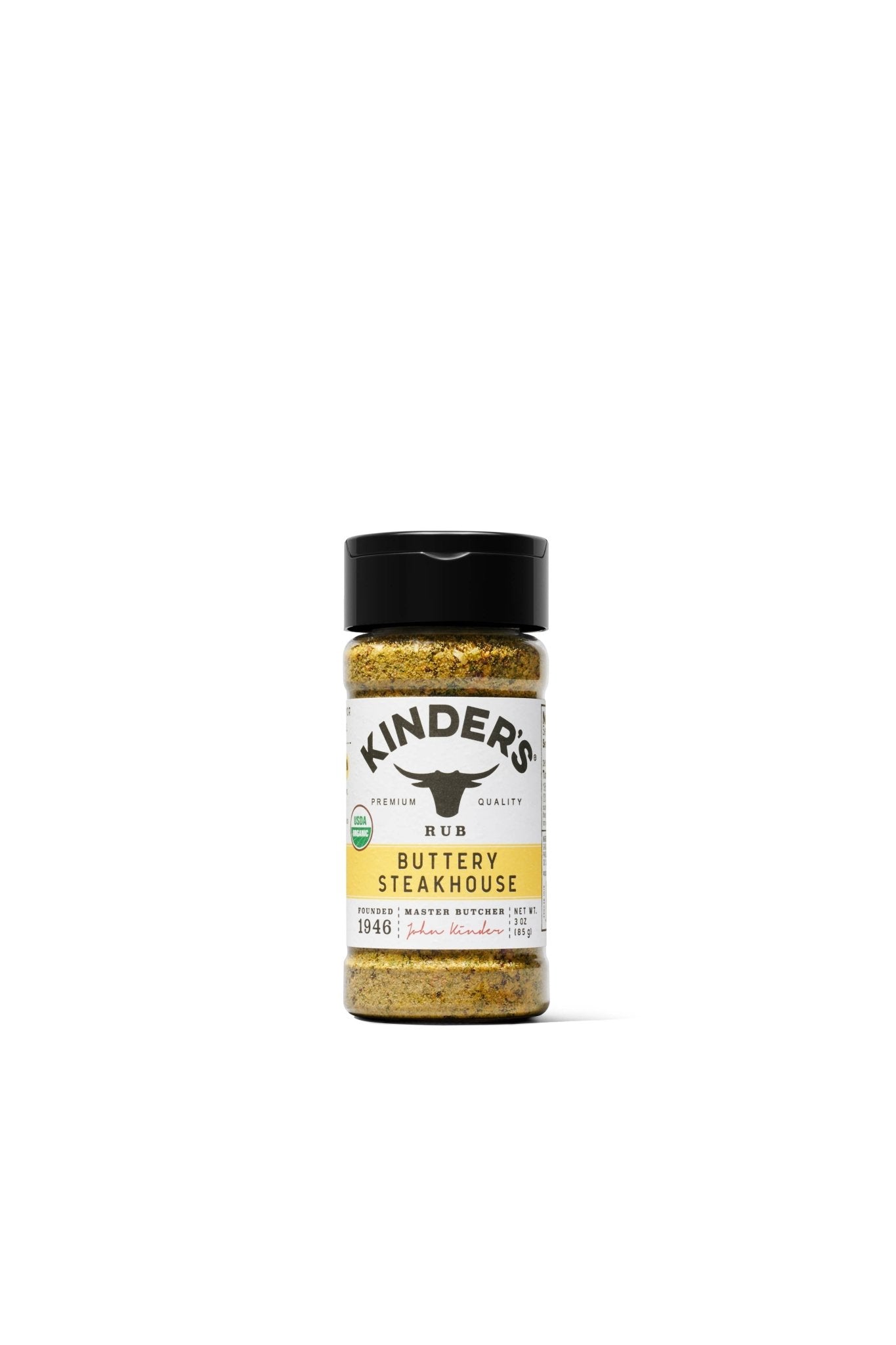 Kinder's Sauces & Seasonings - Organic Buttery Steakhouse 3oz - Pacific Flyway Supplies