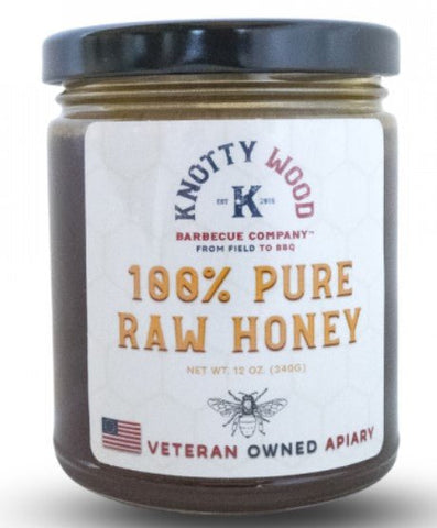 Knotty Wood 100% Pure Raw Honey - Pacific Flyway Supplies