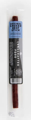 Landcrafted Food Original Smoked Beef Stick - Single - Pacific Flyway Supplies