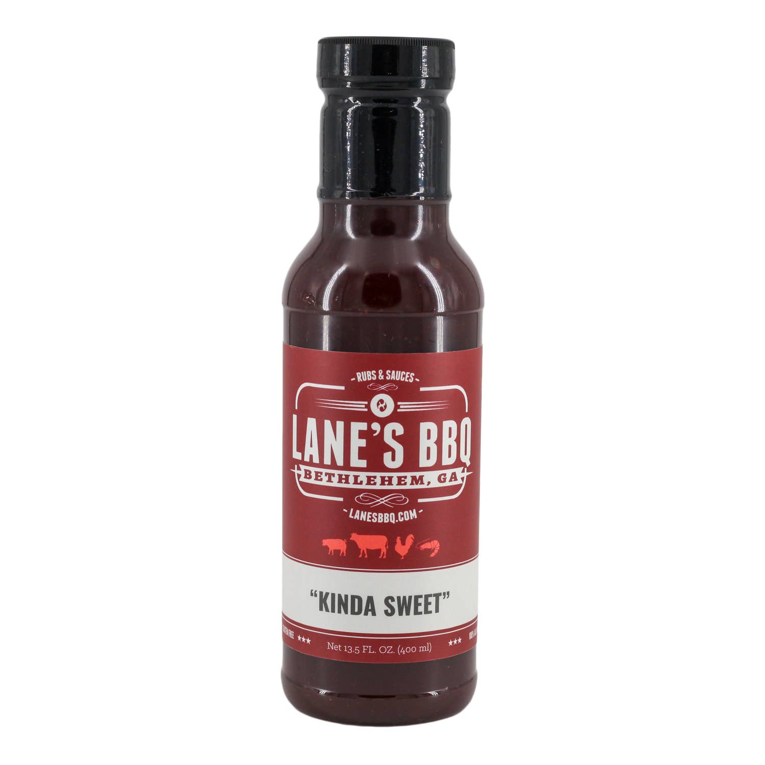 Lane's BBQ - Kinda Sweet Sauce - 13.5oz Bottle - Pacific Flyway Supplies