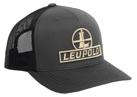 Leupold 175509 Reticle Trucker Hat Gray OSFA - Pacific Flyway Supplies