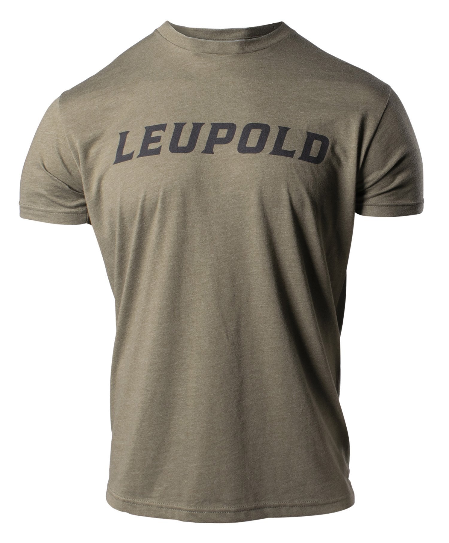 Leupold 180235 Wordmark T-Shirt Military Green Large Short Sleeve - Pacific Flyway Supplies