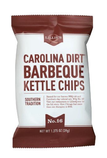 Lillie's Q - Carolina Dirt BBQ Kettle Chips - Pacific Flyway Supplies