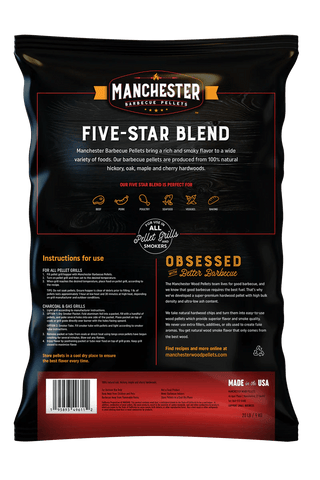 Manchester Barbecue Pellets - 5-Star Competition Blend - Pacific Flyway Supplies