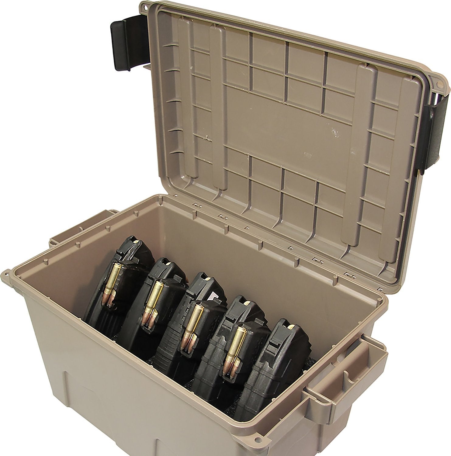 MTM Case-Gard Ammo Can 7.62x39mm Rifle Dark Earth Plastic 9-30rd Mags - Pacific Flyway Supplies