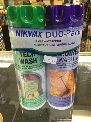 NIKWAX Duo-Pack Tech Wash & TX.Direct - Pacific Flyway Supplies