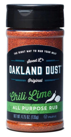 Oakland Dust - Chili Lime All Purpose Rub - Pacific Flyway Supplies