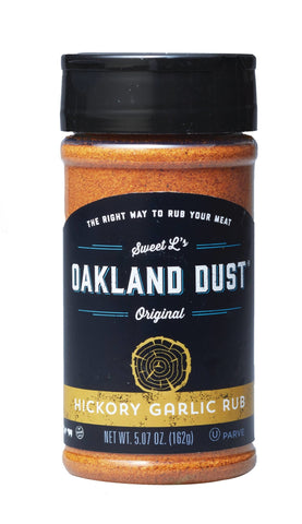 Oakland Dust - Hickory Garlic Rub - Pacific Flyway Supplies