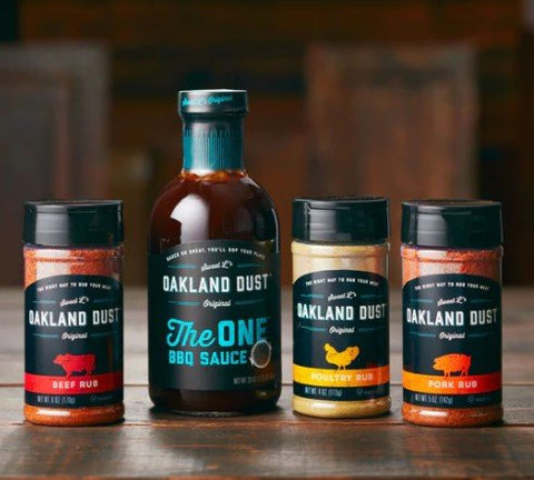 Oakland Dust - The Weekender - Beef Rub + Pork Rub + Poultry Rub + The One - Pacific Flyway Supplies