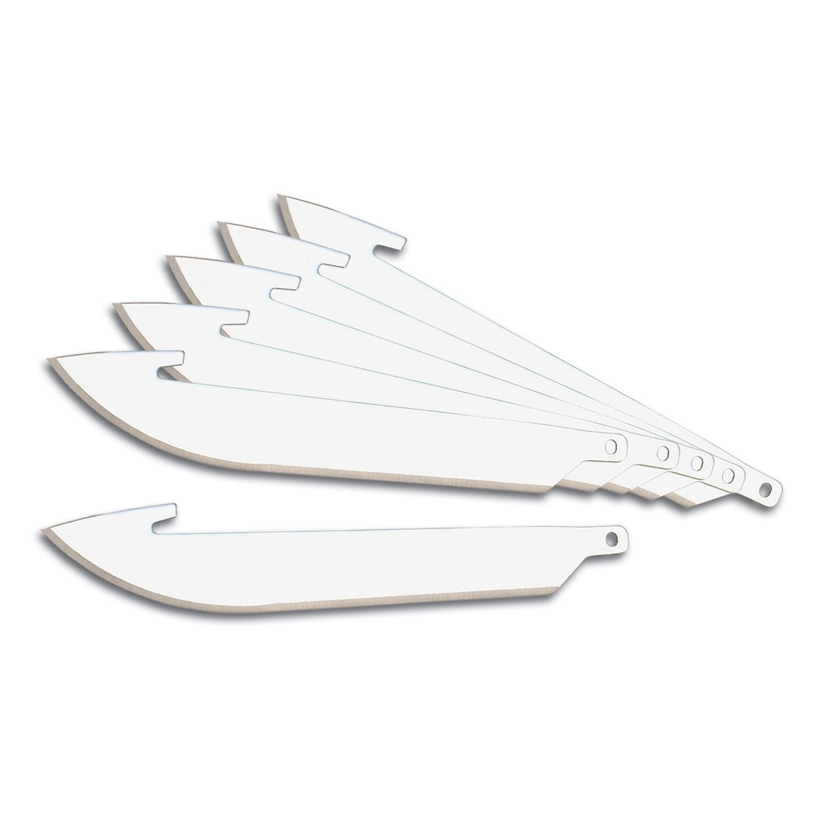 Outdoor Edge 3.5" Razorsafe Series Drop Point 6 Replaceable Blades - Pacific Flyway Supplies