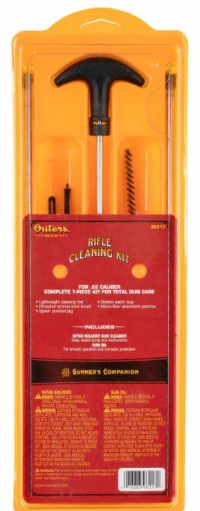 Outers Rifle Cleaning Kit (.243, .25 Calibers / 6MM, 6.5MM) - Pacific Flyway Supplies