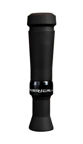 Power Calls Ignition Mallard Sounds- Barks/Chatters Single Reed Stealth Black Molded Polycarbonate - Pacific Flyway Supplies