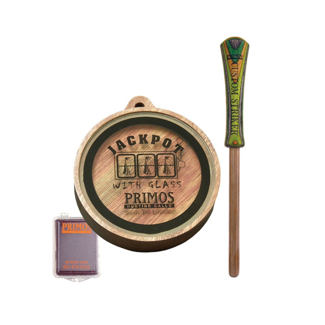Primos Hunting Jackpot with Glass Pot and Custom Striker - Pacific Flyway Supplies