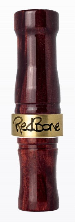 Redbone Acrylic Specklebelly Goose Calls - Cherry Pearl/Brass - Pacific Flyway Supplies