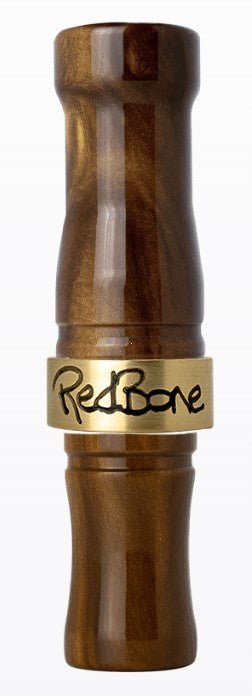 Redbone Acrylic Specklebelly Goose Calls - Oak/Brass - Pacific Flyway Supplies
