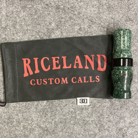 Riceland Custom Calls Acrylic 1/2" Guts Specklebelly Bass Boat Green - Pacific Flyway Supplies