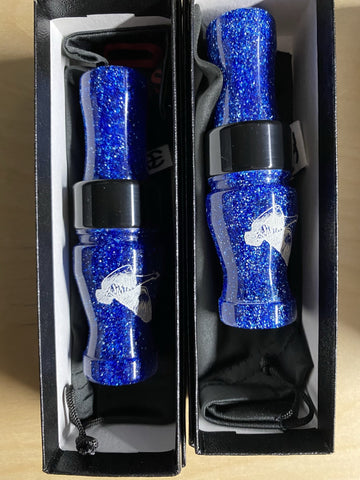 Riceland Custom Calls Acrylic 3/4" Guts Specklebelly Bass Boat Blue - Pacific Flyway Supplies