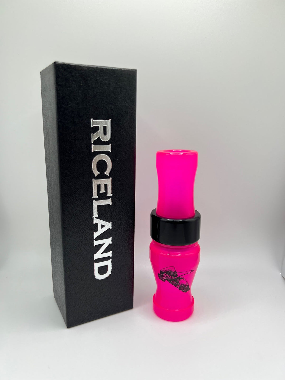 Riceland Custom Calls Acrylic 3/4" Guts Specklebelly Highlighter Pink - Pacific Flyway Supplies