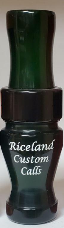 Riceland Custom Calls Acrylic 3/4" Guts Specklebelly Mallard Green - Pacific Flyway Supplies